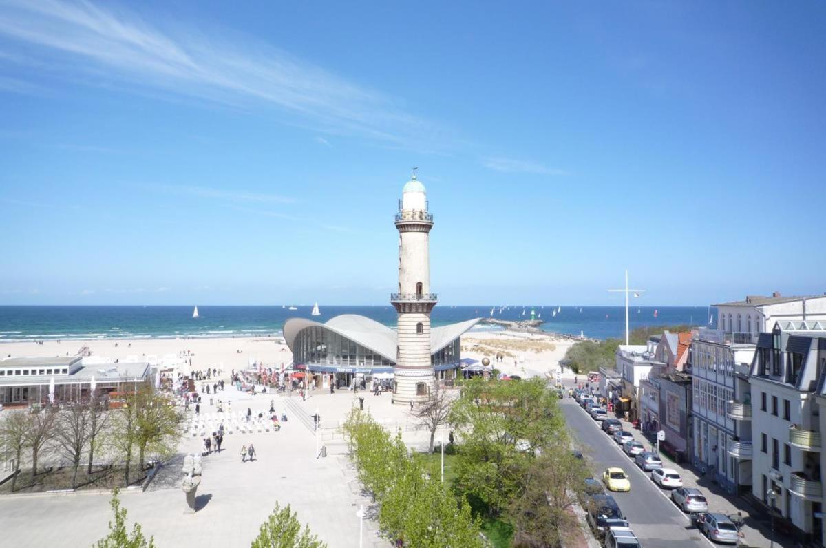 Berringer, Seestern, Direkt An Der Promenade Rostock Bagian luar foto